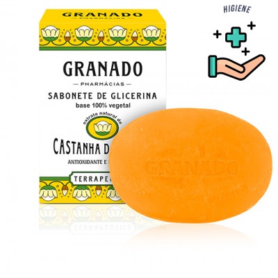 Sabonete Granado glicerina  Castanha do Brasil barra 90 g
